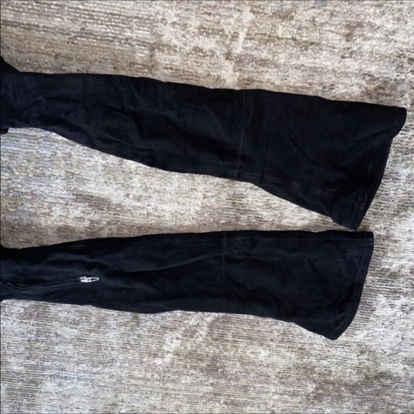 Dolce Vita Black Suede Over The Knee Boots, Size 8 - Picture 7 of 12